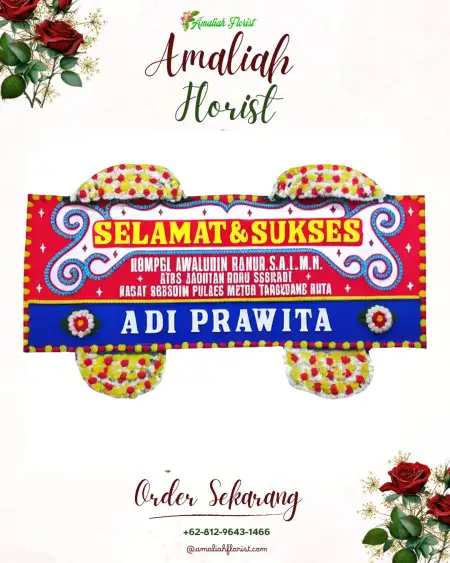 Papan Bunga Ucapan Selamat Mugi